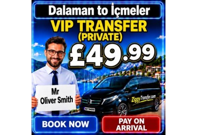 Dalaman Airport to Icmeler Transfers 