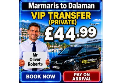 Blue Bay Platinum Hotel to Dalaman Airport